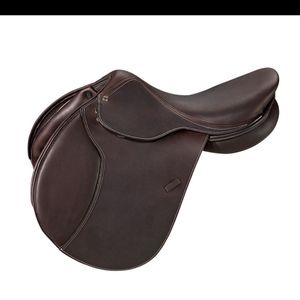 NEW Dover Circuit Premier Special DS Jumping Saddle with Flocked Panels